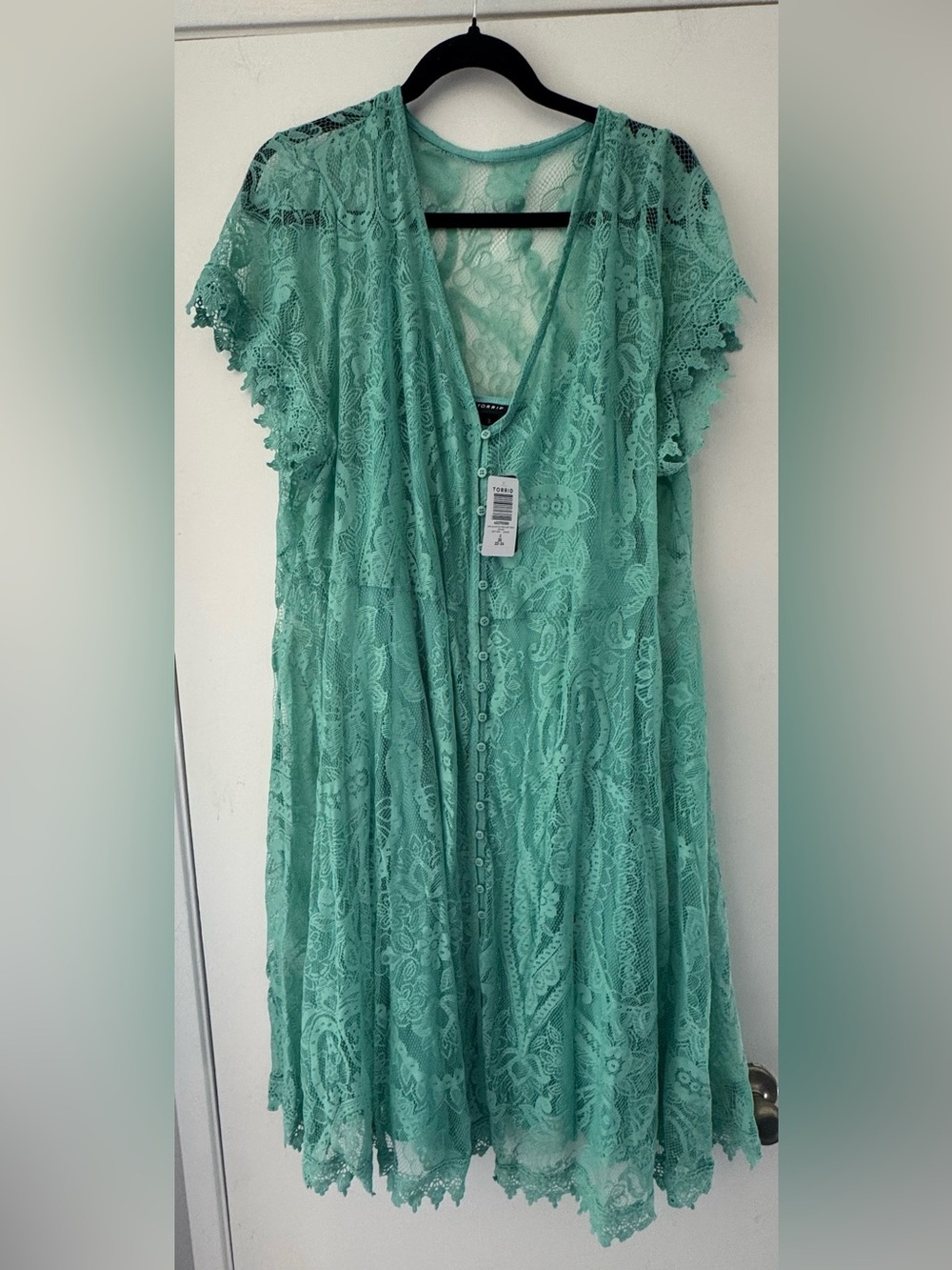 Torrid Lace Challis Dress